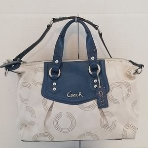 Coach Ashley Dotted Art Convertible Handbag F20027